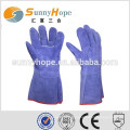 Luvas de couro à mão sport Sunnyhope, luvas de trabalho